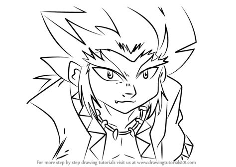 How To Draw Lee From Beyblade Beyblade Step By Step