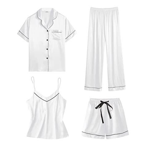 Hwmodou Womens Pajama Outfits Sets Women Homewear Set Fashion Sling