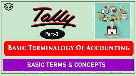 Basic Terminology Of Accounting Part 3 Ii Basic Concept Of Accounting Ii Lecture 7 Ii Tally Ii