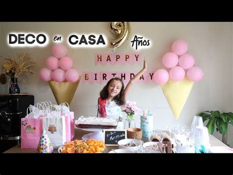 Celebra a lo grande Ideas para cumpleaños de niña de 9 años en casa