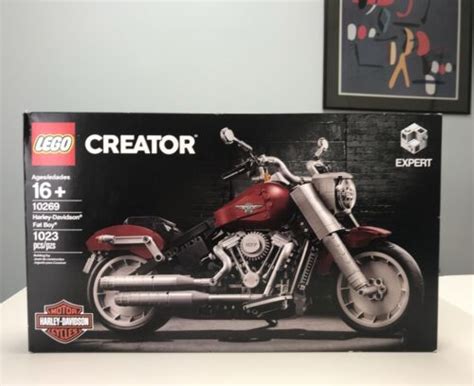 Lego Creator Expert Harley Davidson Fat Boy For Sale Online Ebay