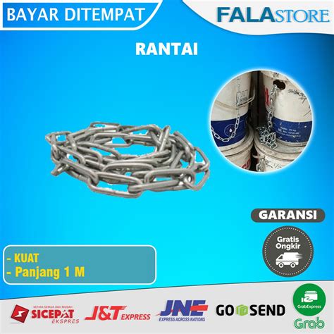 Jual Rantai Rante Besi Pagar Rumah Kapal Mobil Motor Baja