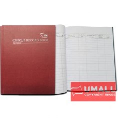 UNI H C CHEQUE RECORD BOOK F5 200P SCRB103