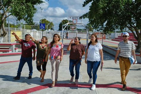 Supervisa Mara Lezama Con Vecinos Avance En Obras Del Parque Caribe