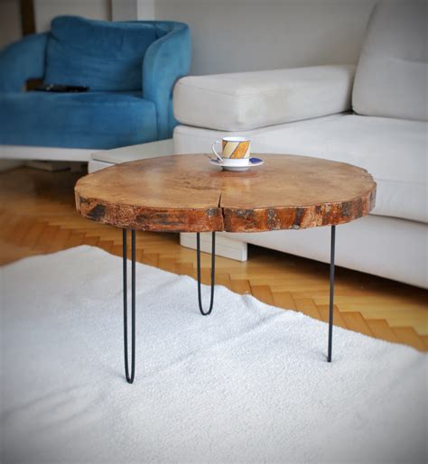 Designing The Perfect Round Live Edge Coffee Table - Table Round Ideas