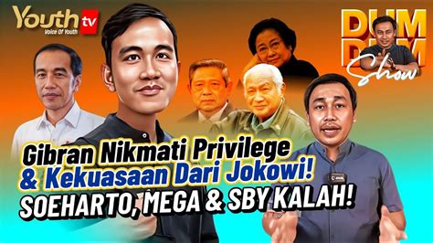 Yusuf GIBRAN NIKMATI PRIVILEGE KEKUASAAN DARI JOKOWI SOEHARTO