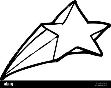 shooting star decorative cartoon Stock Vector Image & Art - Alamy