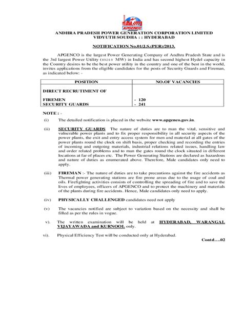 Fillable Online Management Ind APGENCO AE NotificationBeam Structure