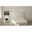 Sogno T Te De Lit Capitonn E Simili Blanc L Cm Cdiscount Maison