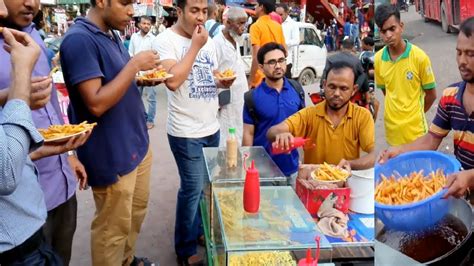 Best Street Food Dhaka Crispy Fried Chicken Recipe How To Making