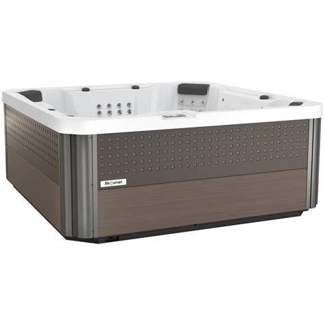 Lifesmart Palmetto Person Jet V Acrylic Hot Tub With Open Seating The