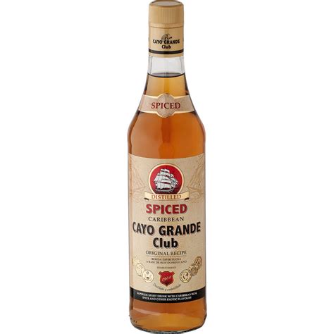 Купить Ром Cayo Grande Club Spiced, 0.7 л в Москве, цена 1348.00 ₽ Ром ...