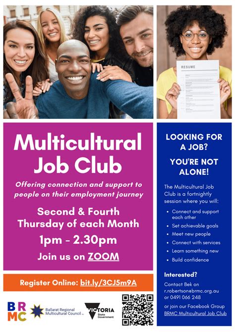 Multicultural Job Club Ballarat Regional Multicultural Council