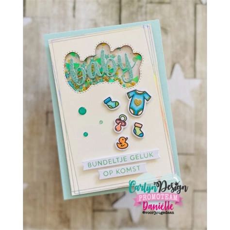 Hot Foil Onderteksten Baby Carlijn Design