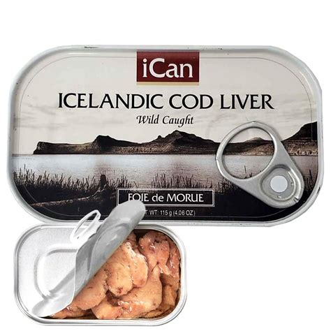 Icelandic Cod Liver 0 25 Lb 115 G For Sale 4 99 Buy Online At Russianfoodusa