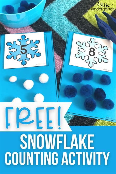 I Cant Think Of A Better Winter Math Activity Than Counting Snowflakes