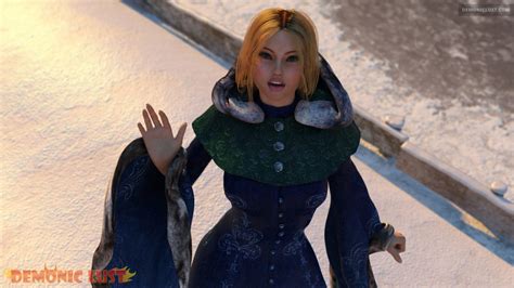 Banged Blonde Bangs With A Filthy Winter Silver Cartoon Picture