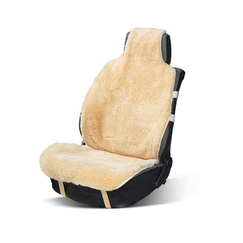 Luxury Sheepskin Car Seat Cover Natural The Wool Company