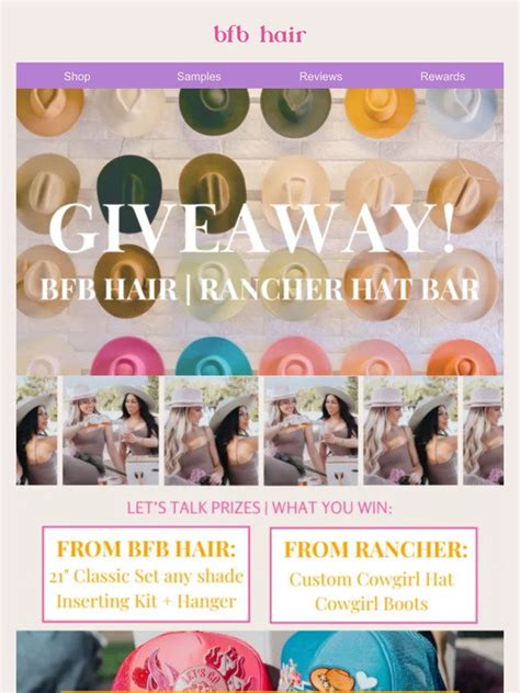 BAREFOOT BLONDE HAIR YEEHAWW GIVEAWAY ALERT Milled