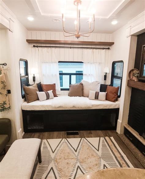 RV Inspiration On Instagram This STUNNING RV Renovation Was Completed