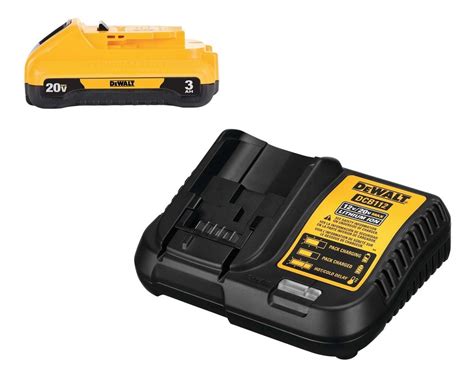 Set Bateria 20v 3ah Cargador Para Herramienta Taladro Dewalt Meses