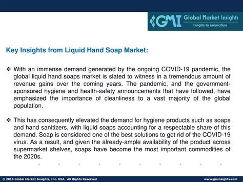 PPT Global Liquid Hand Soap Market Size Share Trends Revenue