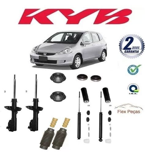 Kit Batente Amortecedor Honda Fit Mercadolivre