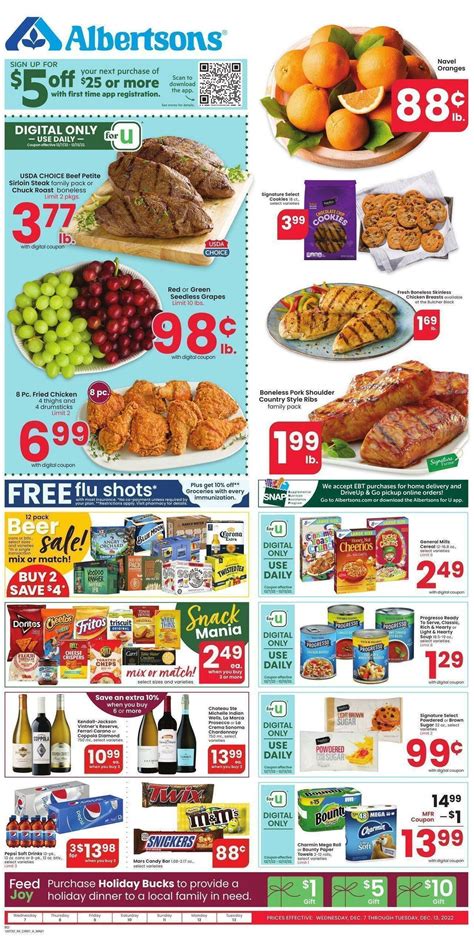 Albertsons Weekly Ads & Special Buys from December 7