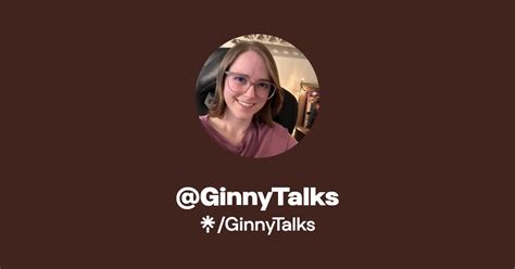 Ginnytalks Tiktok Linktree