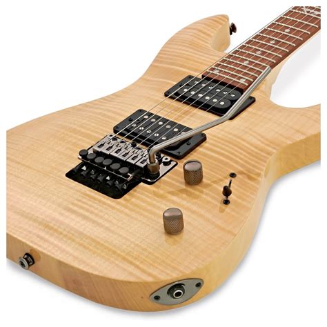 Dean Custom 350F Floyd Rose Electric Guitar Gloss Natural Gear4music