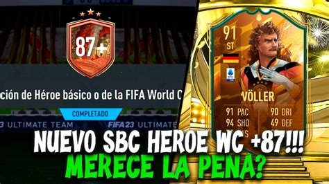 ABRO NUEVO SBC PLAYER PICK HEROE WC 87 MERECE LA PENA En FIFA 23