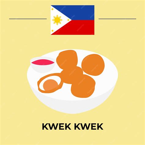 Kwek kwek | Vetor Premium