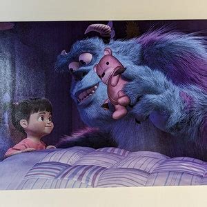 Monsters Inc Disney Authorized Prints Exclusive Lithograph Portfolio