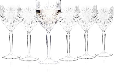 Rcr 26325020006 Oasis Luxion Crystal Wine Glasses White Wine Goblets