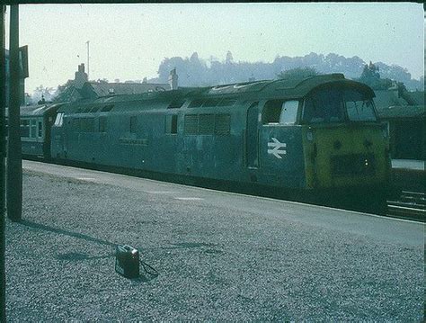 Class 52 D1057 Western Chieftain At Newton Abbot