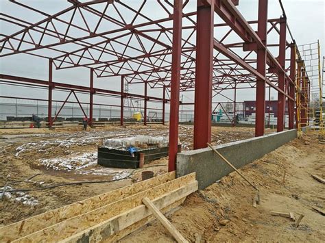 Устройство цоколя производственного здания — Новости