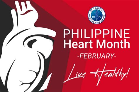 Philippine Heart Month St Clare S Medical Center Inc