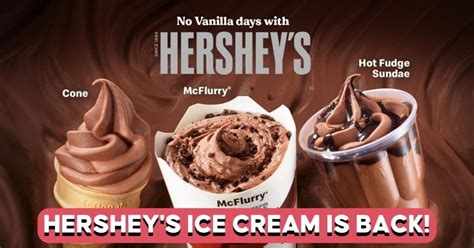 Mcdonalds Hersheys Ice Cream Returns For A Limited Time Only