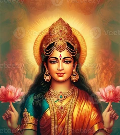 Goddess laxmi aesthetic 23140817 Stock Photo at Vecteezy