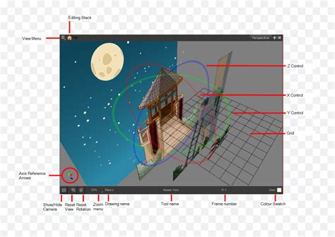 Harmony Premium Documentation Perspective View Toon Boom