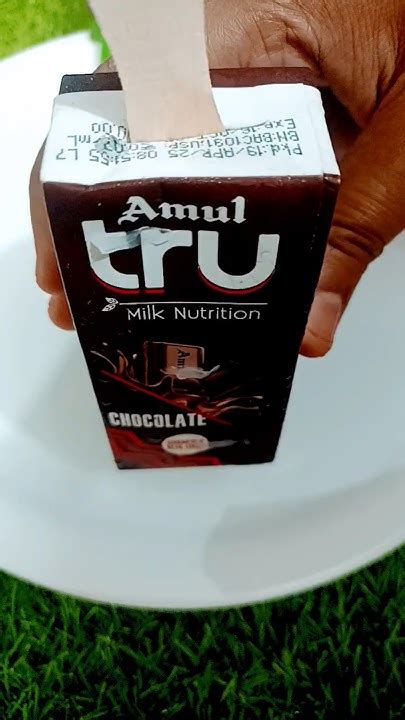 amul tru chocolate ice cream satisfyingvideo subscribe ytshorts