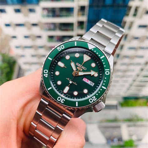 Seiko 5 Sport Green Srpd63k1 Phongwatch