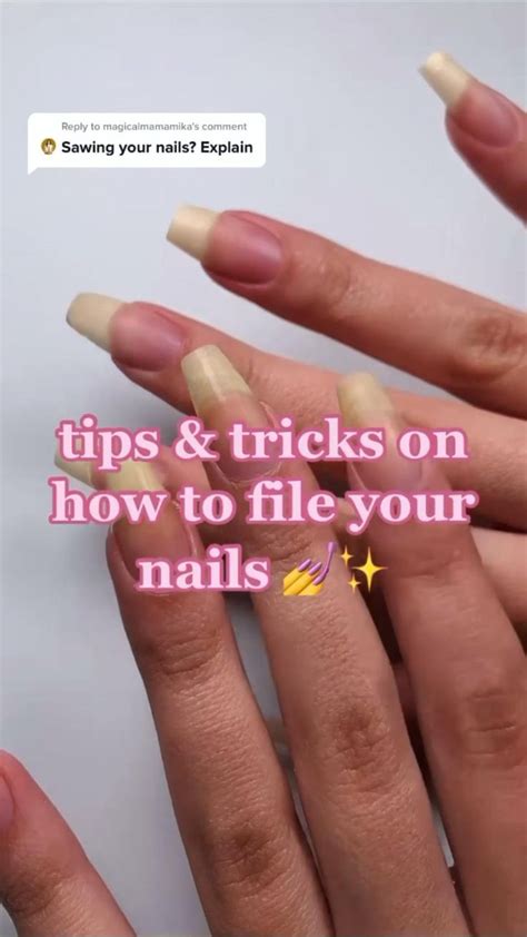 How To Properly File Your Nails 💅 Nail Care By Lightslacquer