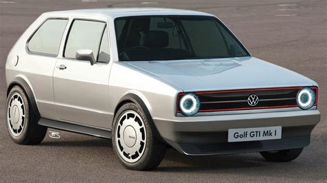 Volkswagen Golf Gti Turned Into Retro Ev In Modernization