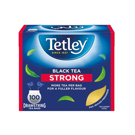 Tetley Drawstring Strong Tea Bag 100pcs Online At Best Price Tea Bag Lulu Uae