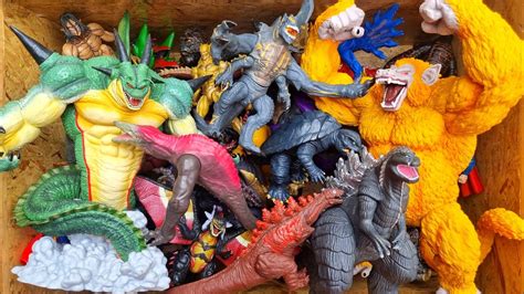 All Kaiju Monster Godzilla Mechagodzilla T Rex Mosasaurus King Kong