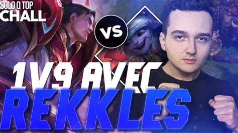 Je Carry Une Game De Folie Avec Rekkles Challenger Euw Top Garen Vs