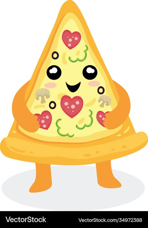 Pepperoni Pizza Slice Clipart