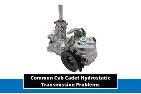 Cub Cadet Zero Turn Hydrostatic Transmission Diagram Hydrost