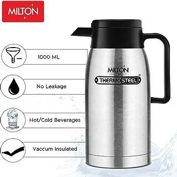 Milton SS Hot n Cold Flask Omega with Handle Milton Thermosteel मलटन फलसक Sankeshwar